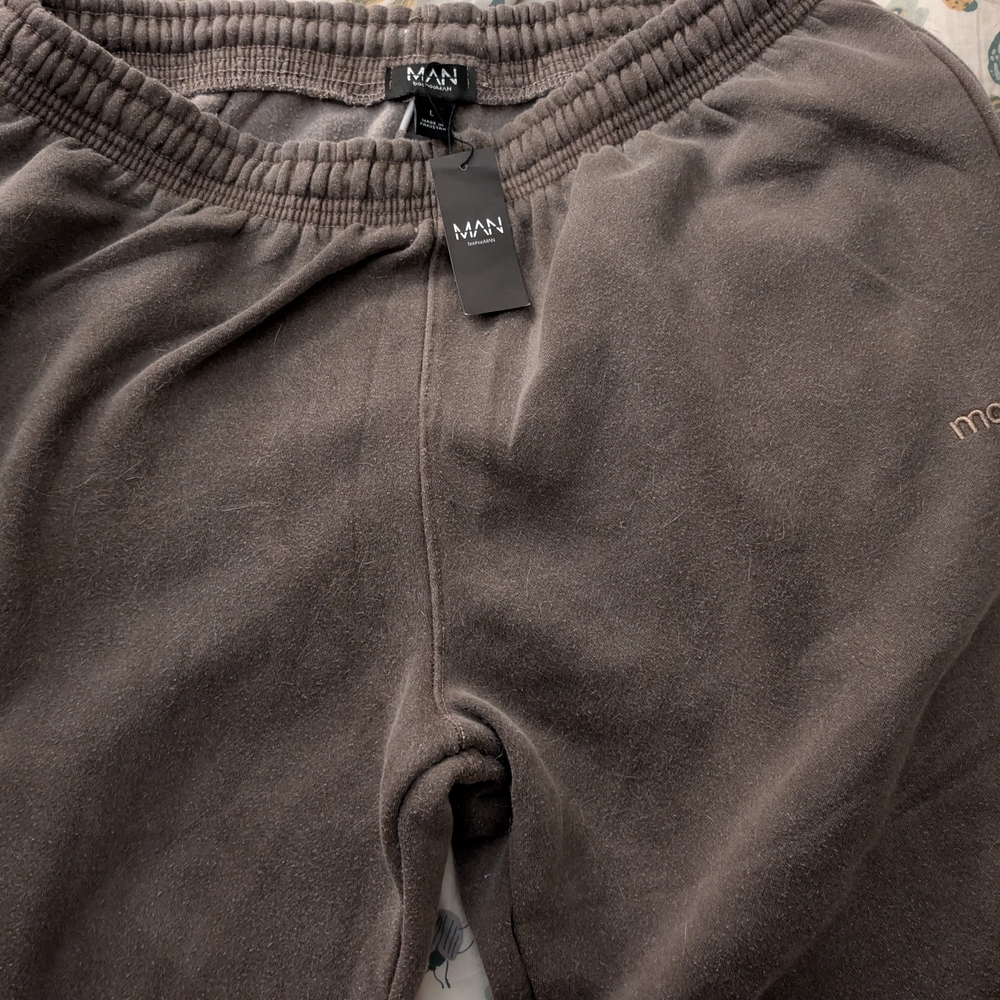 Men's Brown Sweatpants - Picture 3 of 3